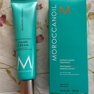 Moroccanoil Hand Cream & Hair Treatment
